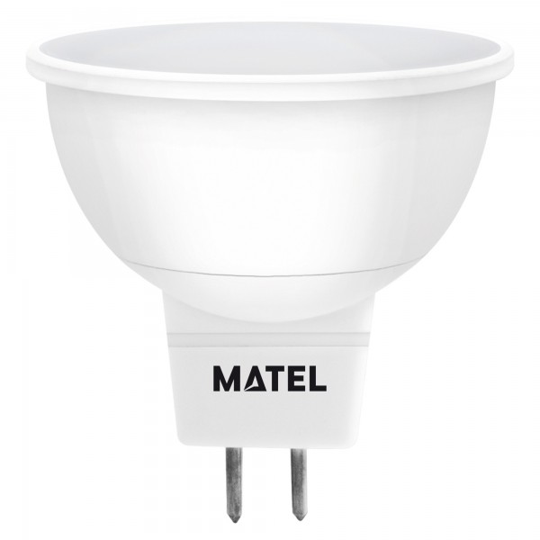 Bomb.led dicroica al.fund.120ºmr16  8w.n (caja de 10 unidades)
