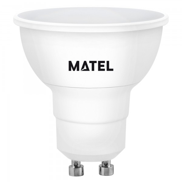 Bomb.led dicroica 120º regul.gu10 5w.fri (caja de 6 unidades)
