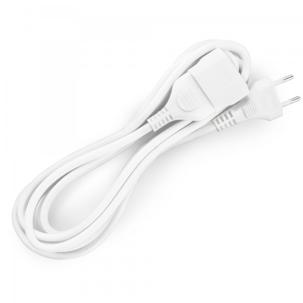 Alargo onlex manguera  2x1mm. 4mt.blanco