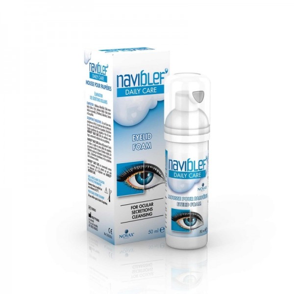 Naviblef Espuma Cuidado Diario Párpados 50ml
