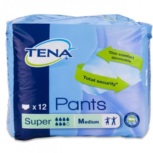 Tena Pants Super Talla m 12 Unidades