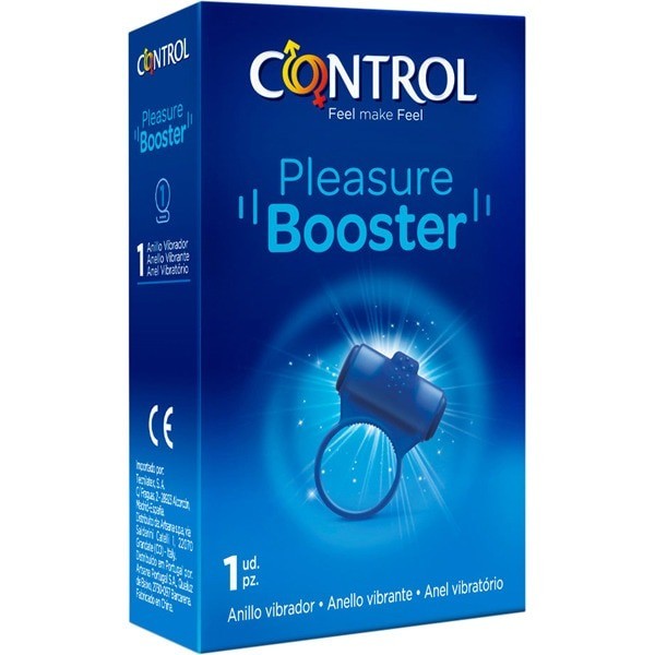 Control Pleasure Anillo Vibrador Booster 1 Ud