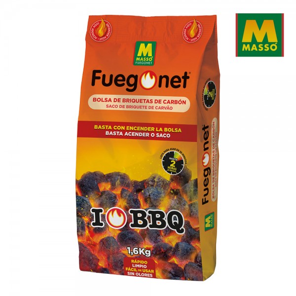 Bolsa de carbón instantaneo 1,5 kg (pack 2 unidades)