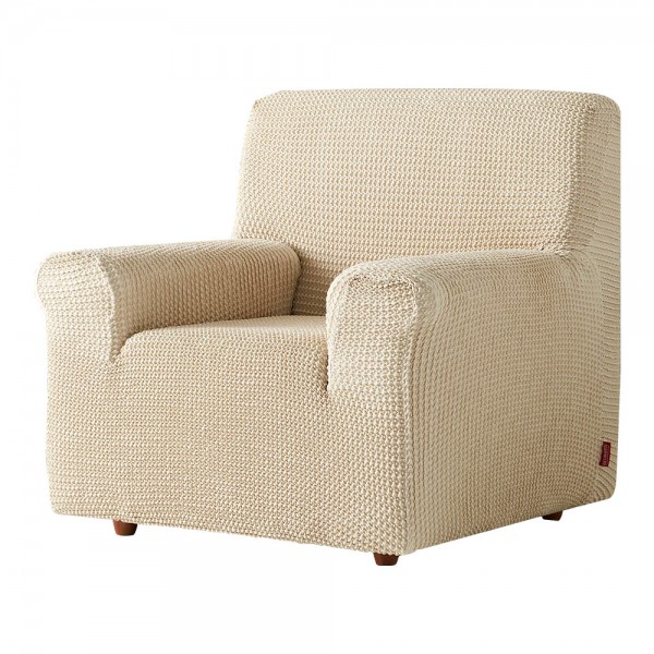 Funda bali marfil multi-elástica para sofa 1 plaza
