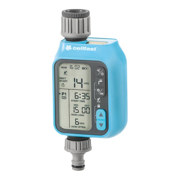 Programador de riego electrónico chronos cellpro