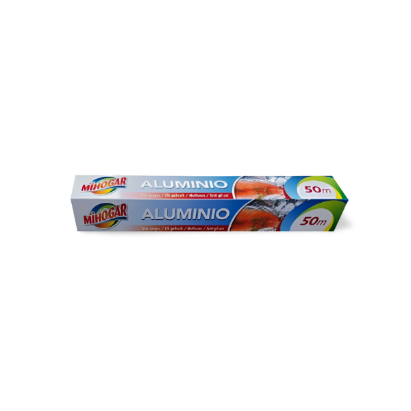 Mihogar papel de aluminio 50mt