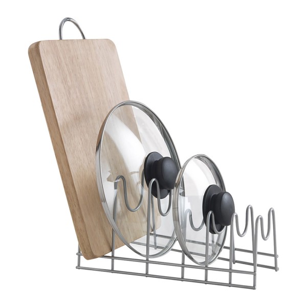 Soporte lido para platos, tapaderas y tablas de corte 29 x 50 x 17 cm