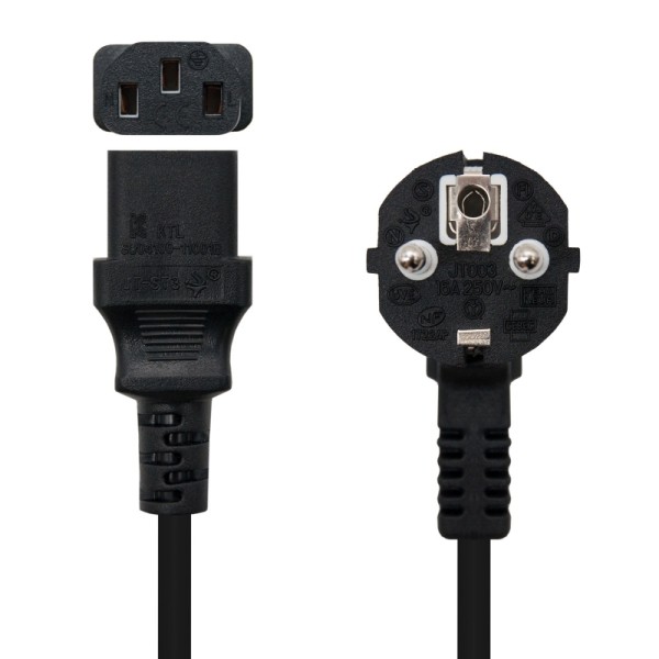 Nanocable cable alimentación cpu cee7/m-c13/h 1.5m