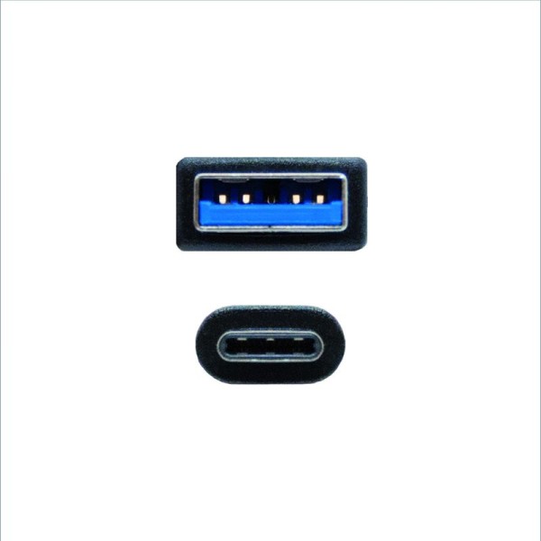 Nanocable cable usb 3.1 gen2 usb-c/m-a/m 1,5 m