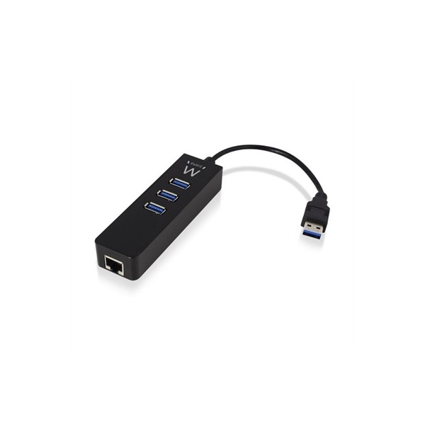 Ewent ew1140 hub 3 puertos 3.1+ 1gbps