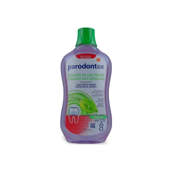 Parodontax Colutorio Herbal Sin Alcohol 500 ml