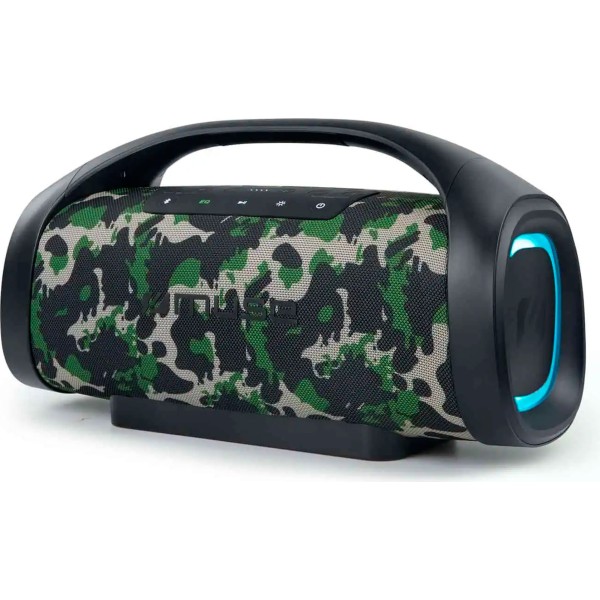 Muse m-980 ca camuflaje / altavoz portátil bluetooth